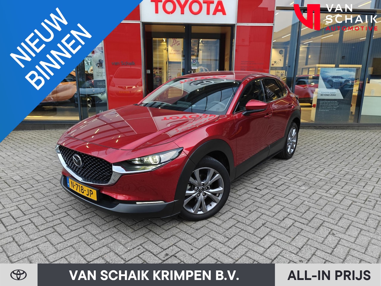 Mazda CX-30 - 2.0 e-SkyActiv-X M Hybrid Sportive Automaat Apple Carplay/Android Auto HUD Bose Audio - AutoWereld.nl