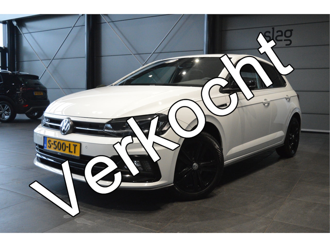 Volkswagen Polo - 1.0 TSI 2X R-LINE navi clima cruise led pdc 95 pk !! - AutoWereld.nl