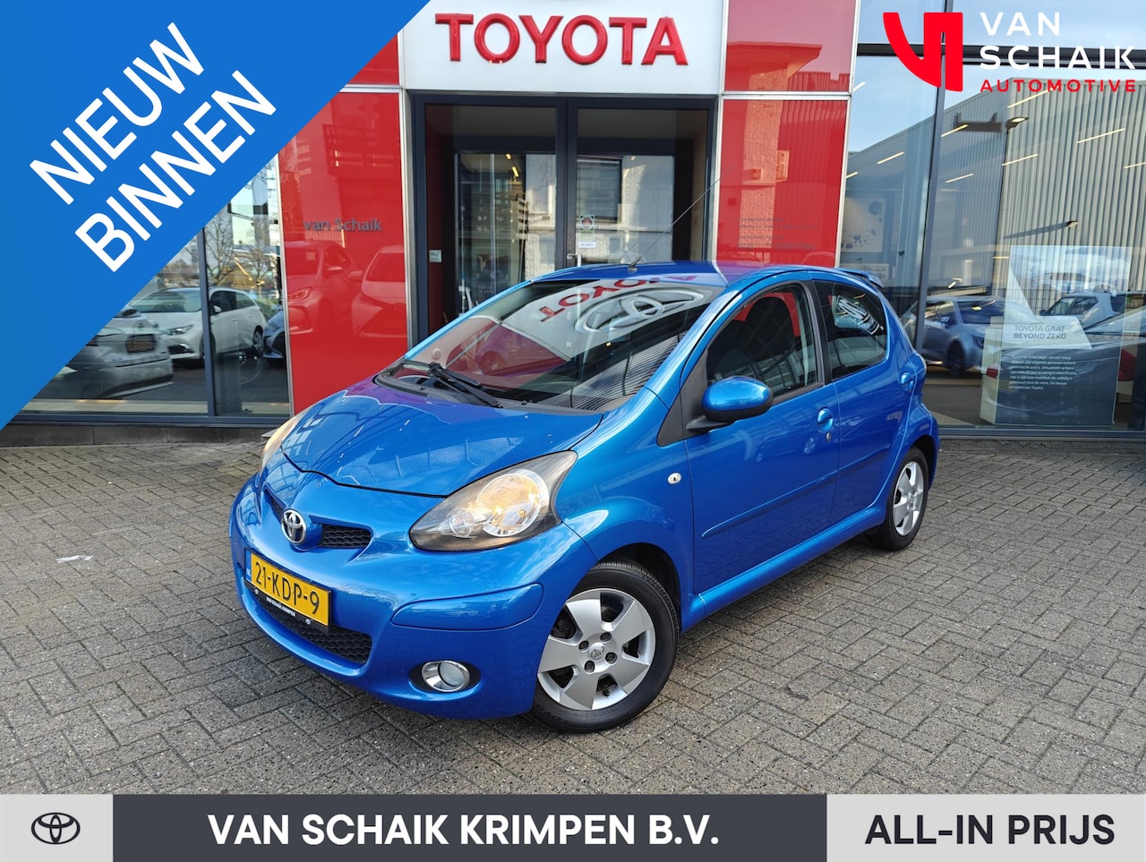 Toyota Aygo - 1.0-12V Dynamic Blue 1.0-12V Dynamic Blue - AutoWereld.nl