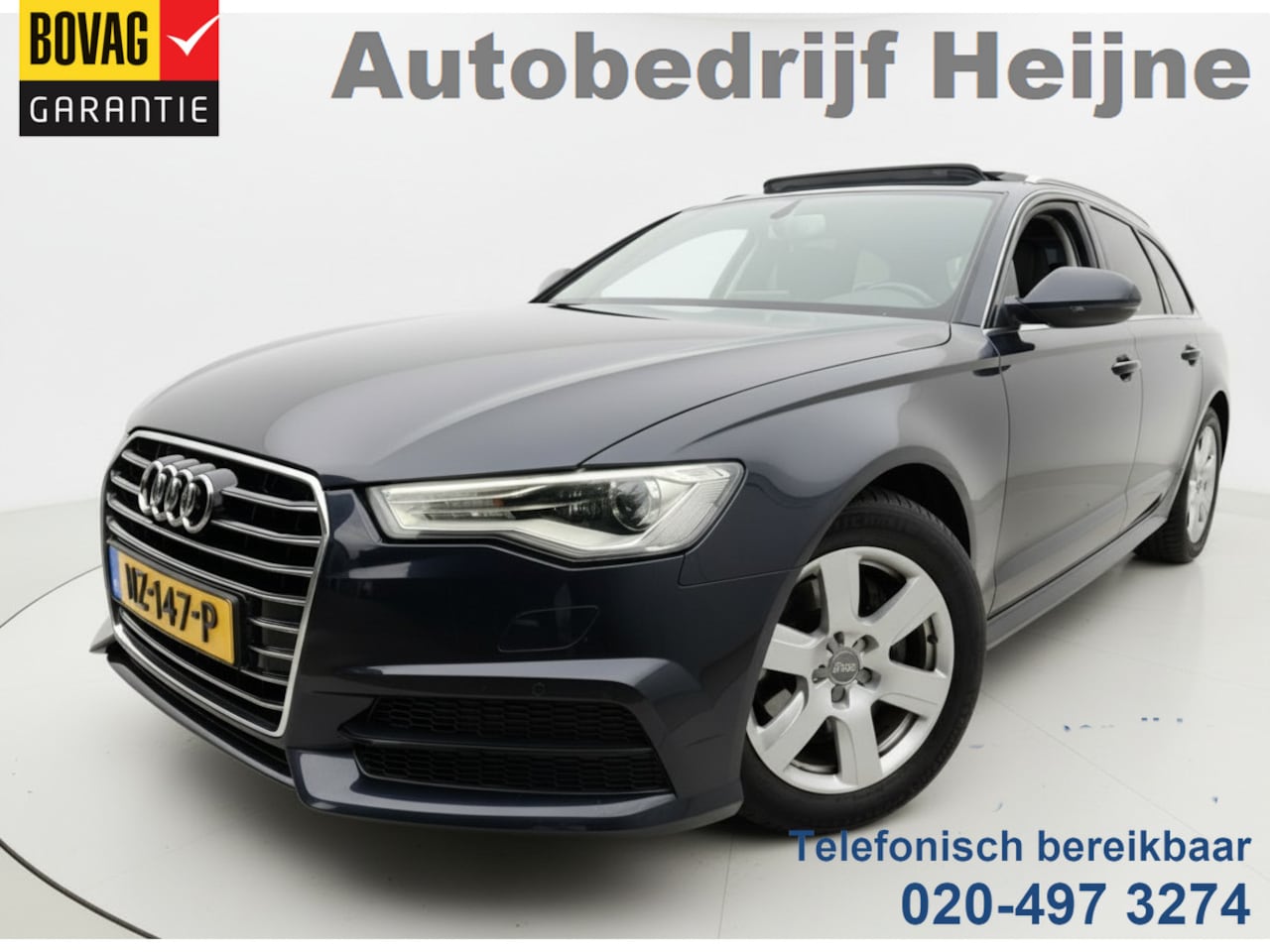 Audi A6 Avant - 1.8 TFSI 190PK S-LINE EDITION TREKHAAK/CAMERA/PANORAMADAK - AutoWereld.nl