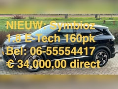 Renault Symbioz - 1.8 E-Tech full hybrid 160 techno “NIEUW” Bel 06-55554417, 5 jr garantie, 4seizoensbanden, electr. Achterklep, verwarmde voo
