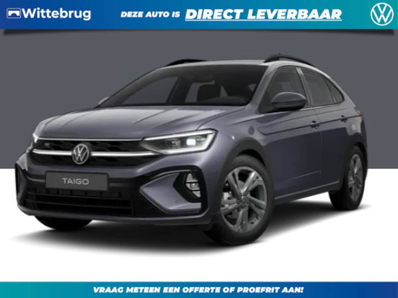 Volkswagen Taigo - 1.0 TSI R-Line Business !!!Profiteer ook van 2.000 EURO inruilpremie!!! - AutoWereld.nl