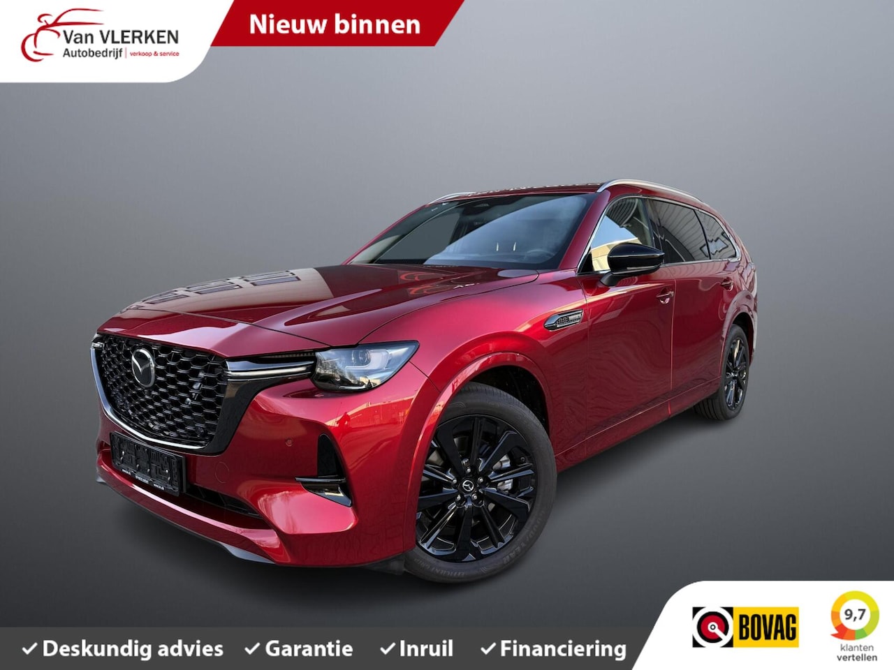 Mazda CX-80 - 2.5 e-SkyActiv PHEV Homura Plus - AutoWereld.nl