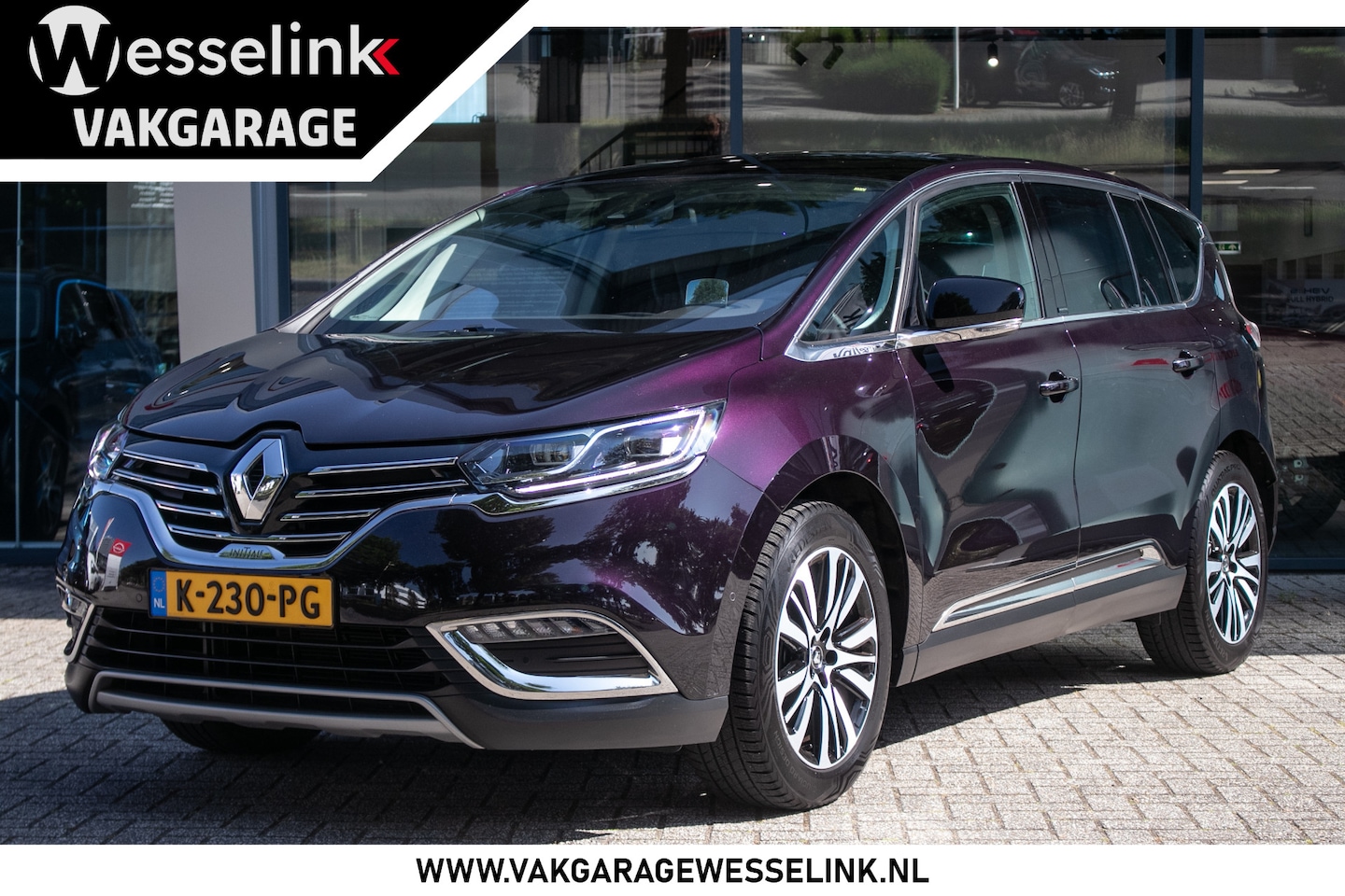 Renault Espace - 1.8 TCe Initiale Paris 7p. Automaat Trekhaak | Panodak | Leder | Massagestoel - AutoWereld.nl