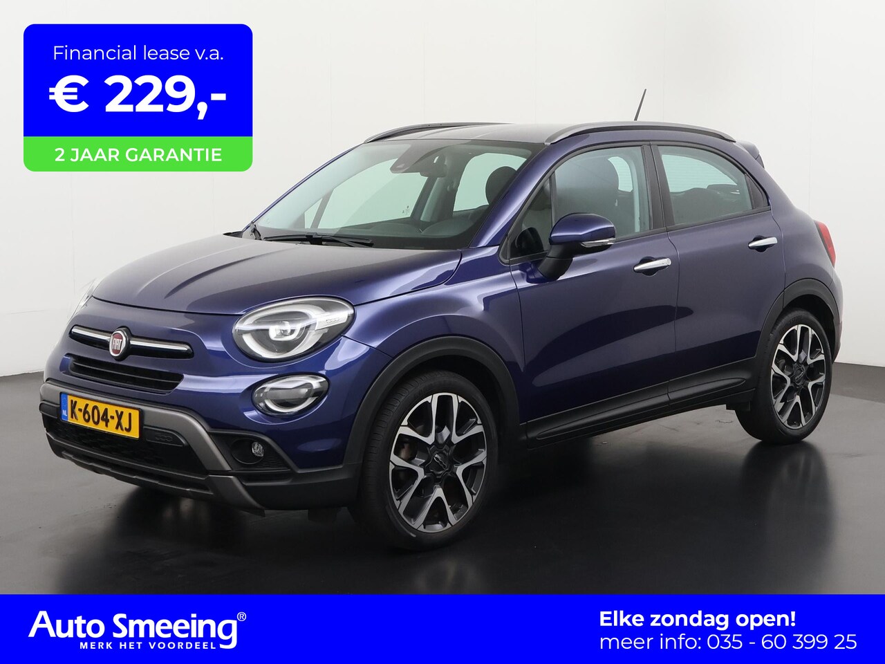 Fiat 500 X Cross - 1.0 GSE Cross | Camera | Apple/Android Carplay | Navigatie | Zondag Open! - AutoWereld.nl