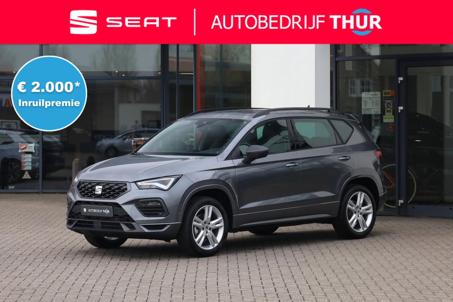 SEAT Ateca - 1.5 TSI FR Business Intense 150PK / 110kW Achteruitrijcamera, panoramadak, Apple Carplay & - AutoWereld.nl