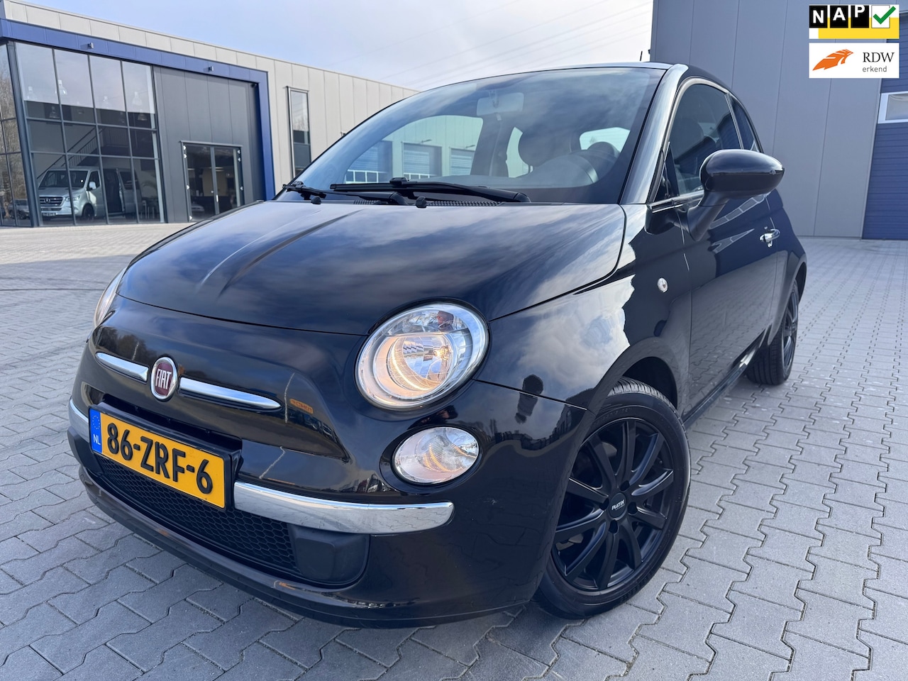 Fiat 500 - 0.9 TwinAir Lounge panorama dak Airco nieuwe apk!! - AutoWereld.nl