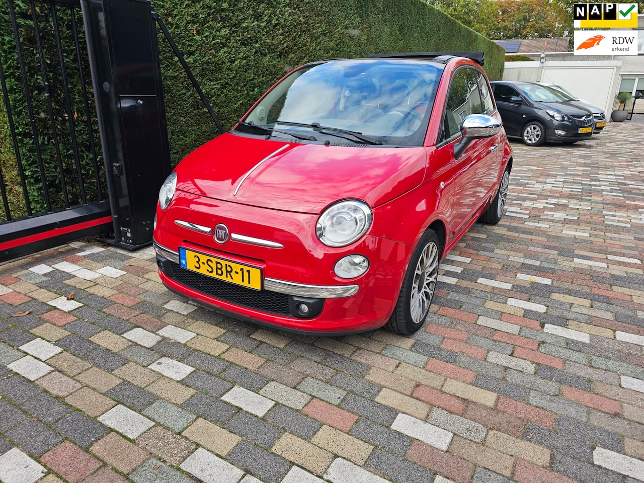 Fiat 500 C - 0.9 TwinAir AUTOMAAT 2013 Xenon Cabrio LEES!! - AutoWereld.nl