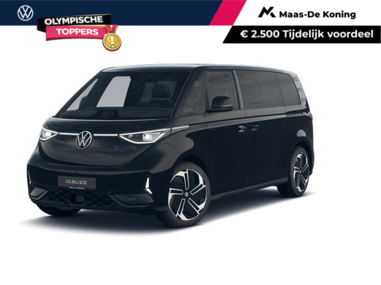 Volkswagen ID. Buzz - Bedrijfswagens GTX Limited 86kWh 340pk 4Motion L2 735018 - AutoWereld.nl