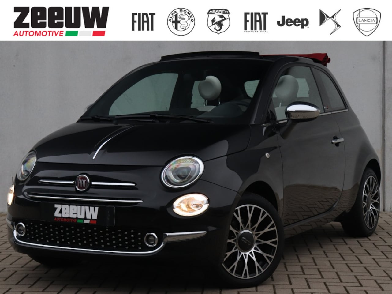 Fiat 500 C - 1.0 Hybrid 70 PK Star | Carplay | Clima | Chrome | Cruise | 16" - AutoWereld.nl