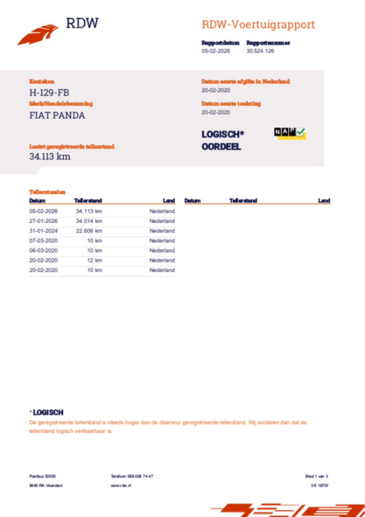 Fiat Panda - 1.2 Lounge 1.2 Lounge (RIJKLAARPRIJS/BOVAG) - AutoWereld.nl