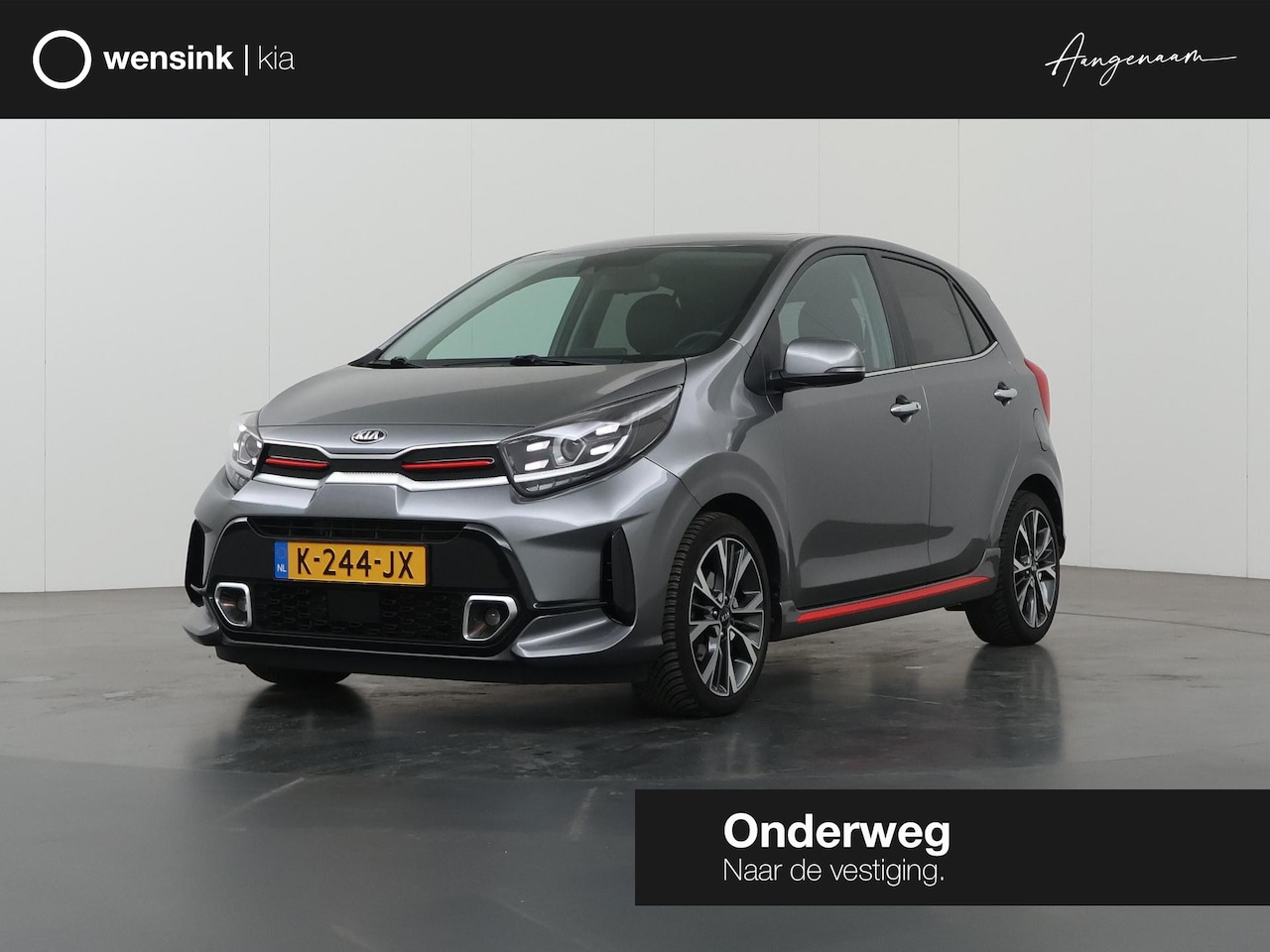 Kia Picanto - 1.0 T-GDi GT-Line 5p | Panoramadak | Stoel/Stuurwielverwarming | Keyless | Navigatie | Par - AutoWereld.nl
