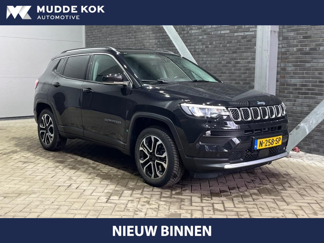 Jeep Compass - 4xe 190 Plug-in Hybrid Electric Limited Lease Ed. | Vol-Leder | Stoel+Stuurverwarming | Ca - AutoWereld.nl