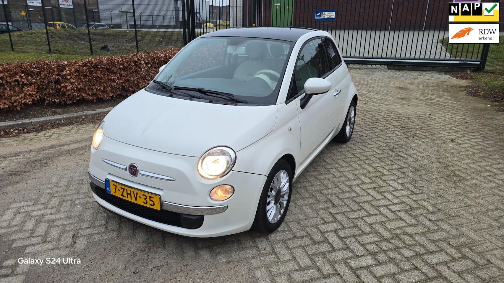 Fiat 500 - 0.9 TwinAir Turbo Lounge AIRCO PANODAK NAP! - AutoWereld.nl
