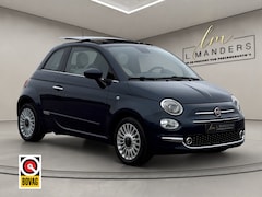 Fiat 500 - 1.2 Lounge 2019 BLAUW | Schuifdak | Apple CarPlay