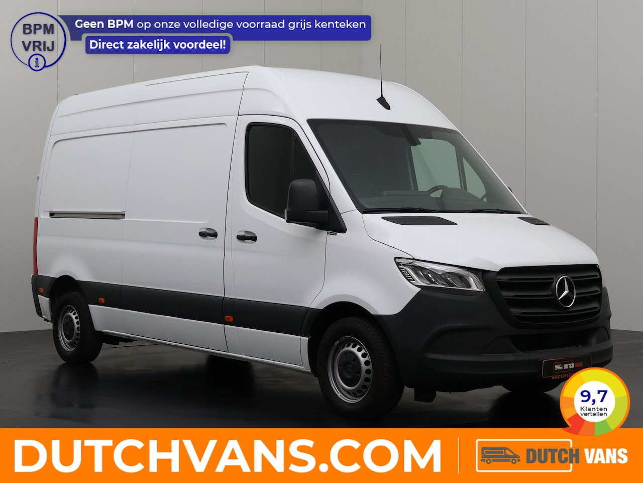 Mercedes-Benz Sprinter - 315CDi Automaat L2H2 | Led | Multimedia | Camera | Trekhaak | 3-Zits | Cruise - AutoWereld.nl
