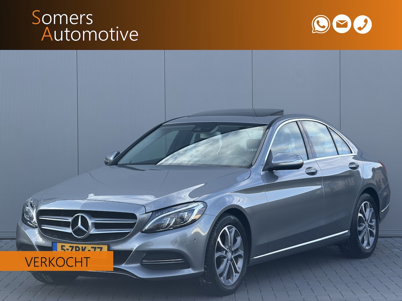 Mercedes-Benz C-klasse - 180 Ambition Avantgarde | Schuifdak | 17" | Trekhaak afn. - AutoWereld.nl