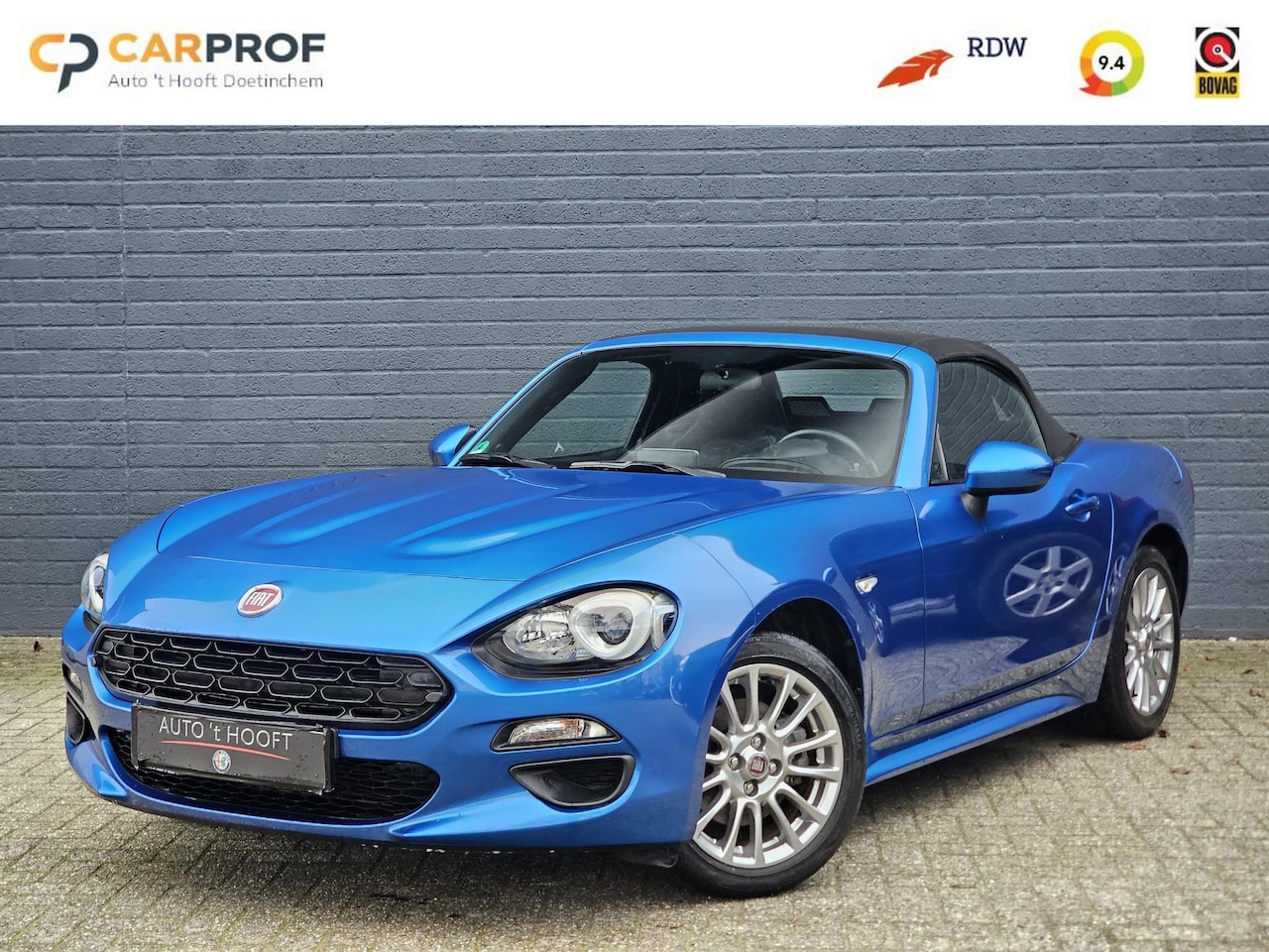 Fiat 124 Spider - 1.4 MultiAir Turbo SPORT / AZURO ITALIA / - AutoWereld.nl