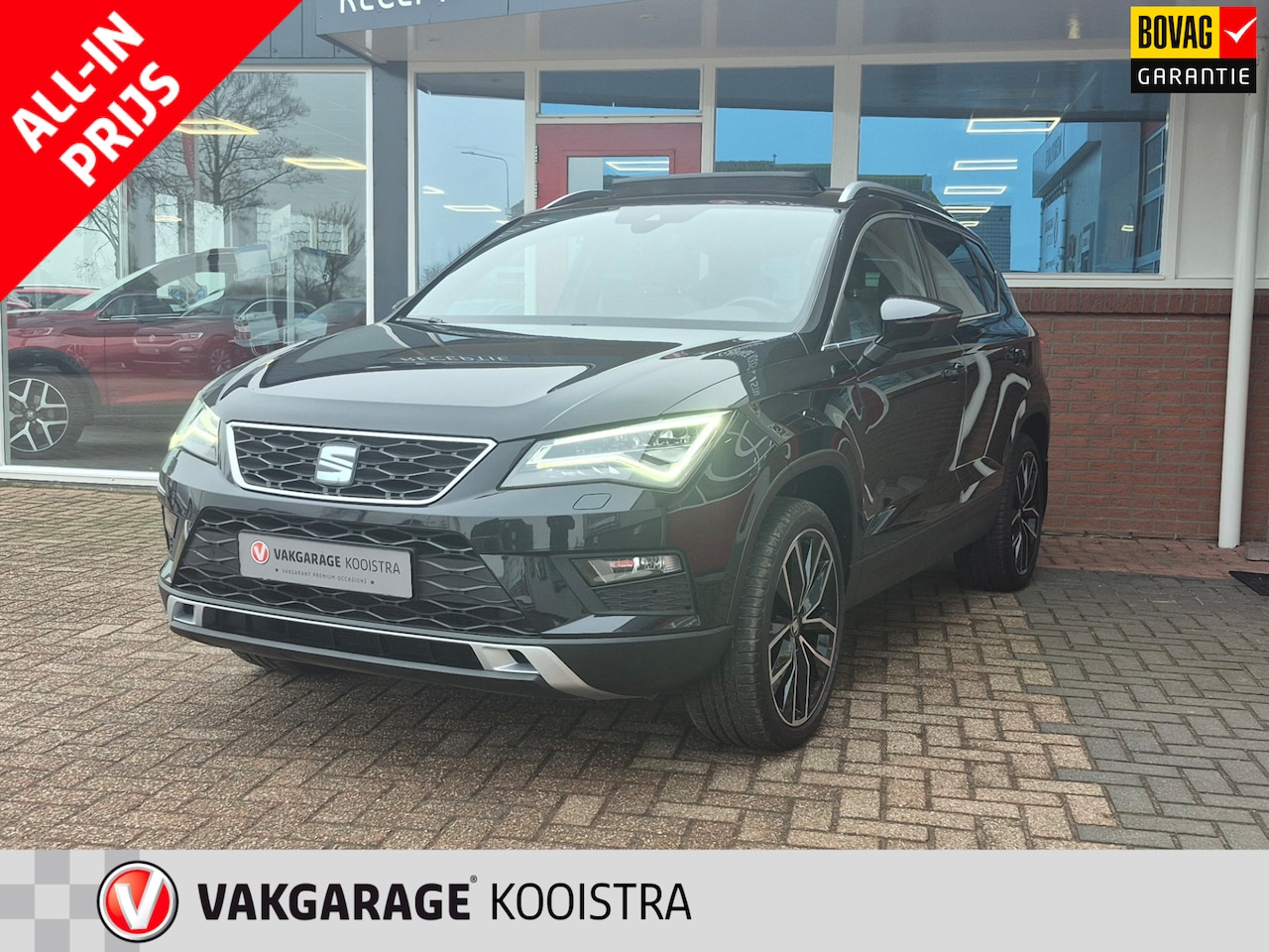 SEAT Ateca - 1.4 150PK TSI Xcellence|Pano|Navi|Trekhaak - AutoWereld.nl