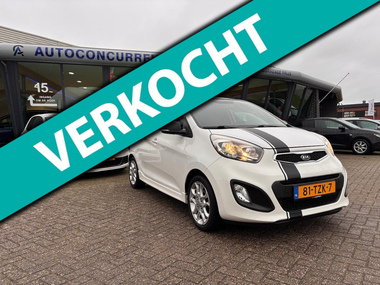 Kia Picanto - 1.0 CVVT Comfort Pack 1.0 CVVT Comfort Pack, Nwe. APK, Airco, Inruil mogelijk. - AutoWereld.nl