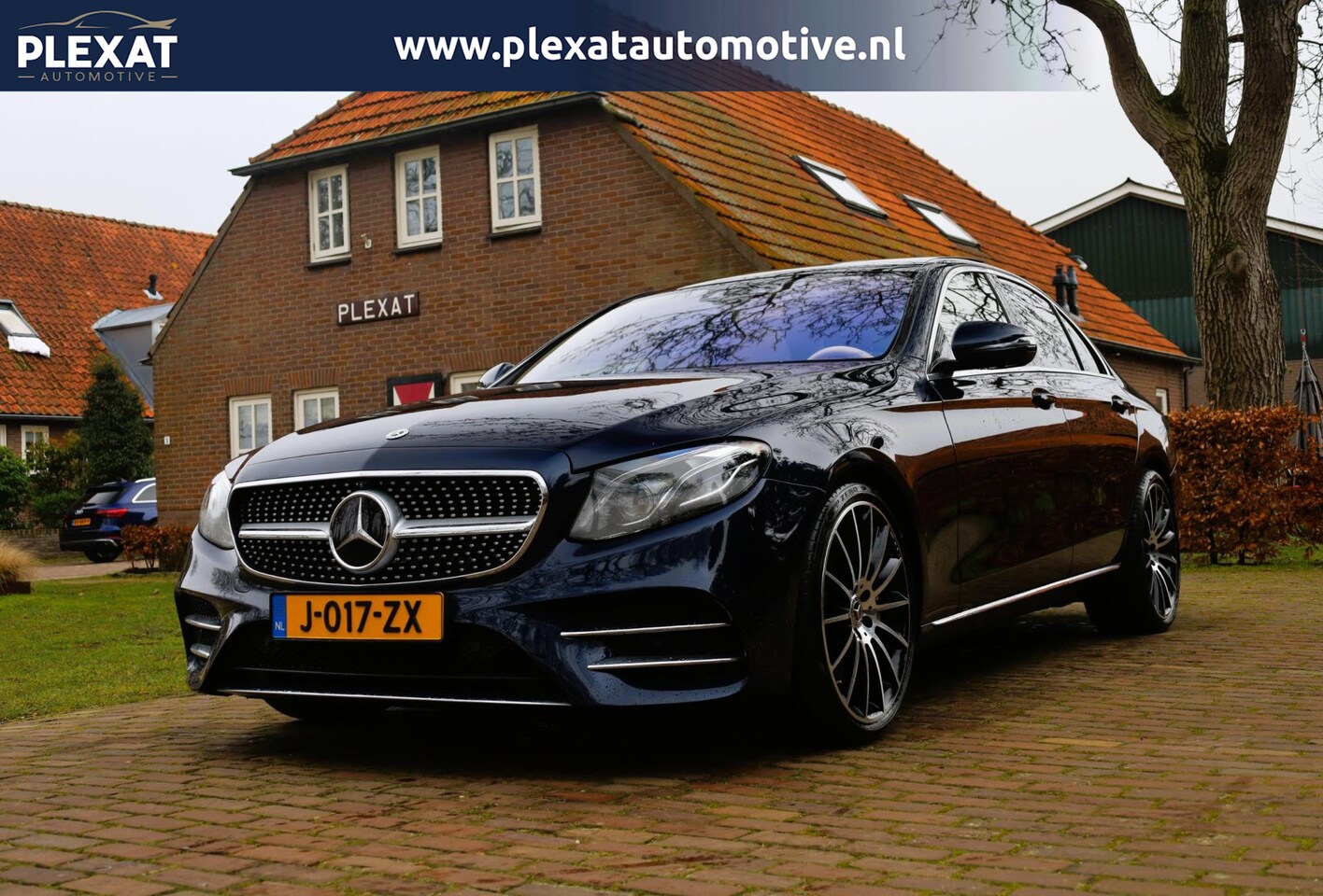 Mercedes-Benz E-klasse - 400 4Matic Premium Plus Aut. | 43 AMG Uitgevoerd | Designo Interieur | Panorama | Dealeron - AutoWereld.nl