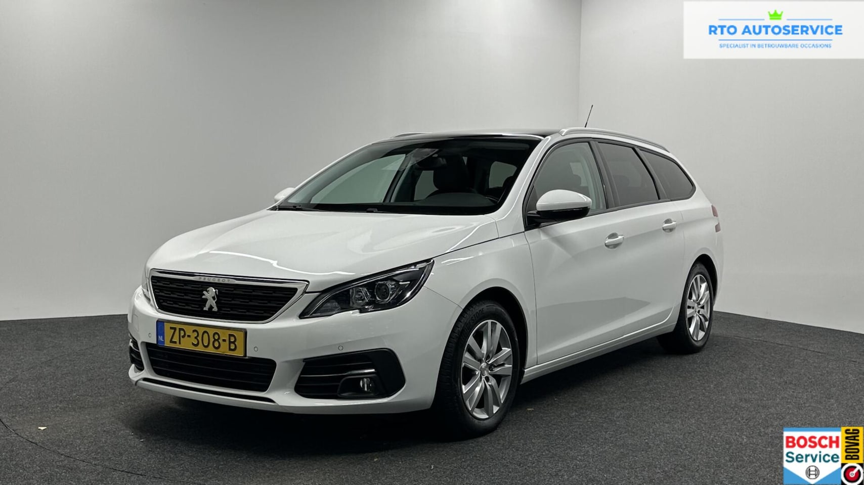 Peugeot 308 SW - 1.2 PureTech Blue Lease Executive LEER NAVI CARPLAY. - AutoWereld.nl