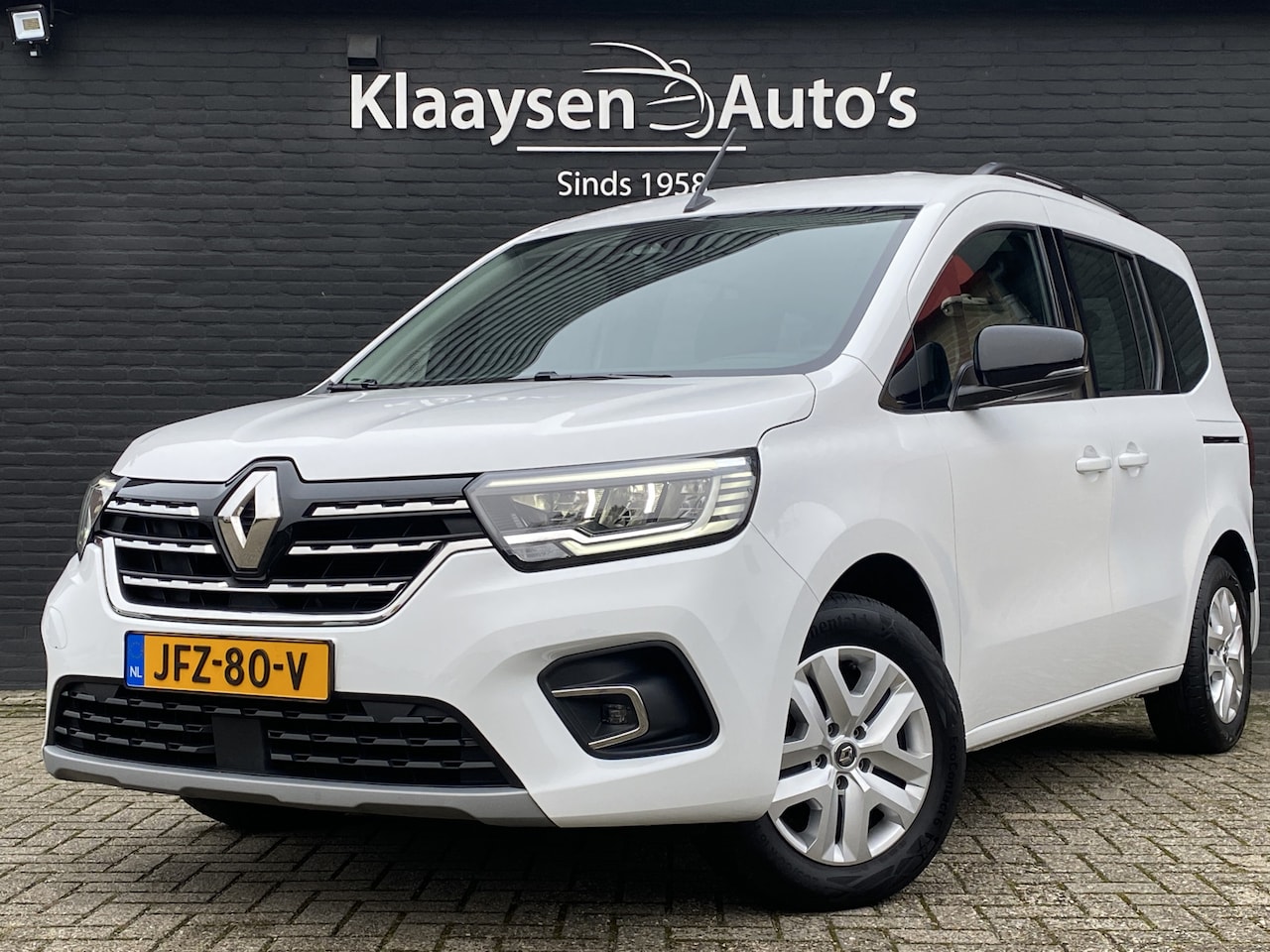 Renault Kangoo - 1.3 TCe 100 pk | 5 persoons | trekhaak | parkeersensoren | half leder interieur | cruise c - AutoWereld.nl