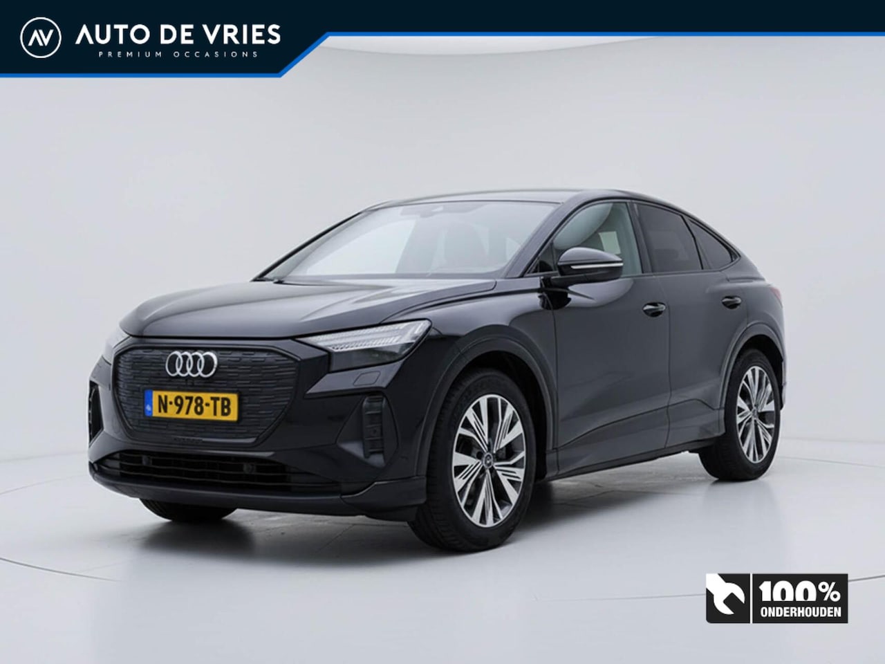 Audi Q4 Sportback e-tron - 40 Launch Edition Advanced Plus 77 kWh | SOH 90% | Sportstoelen | Adaptive cruise | Trekha - AutoWereld.nl