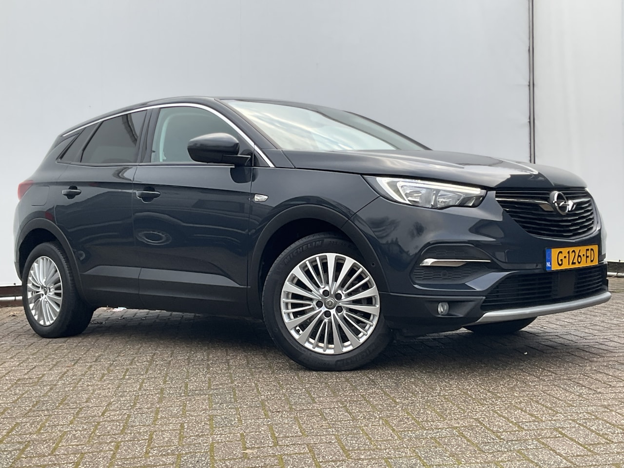 Opel Grandland X - 1.2 Turbo Innovation Aut8 Navi Camera DAB Hoge zit - AutoWereld.nl