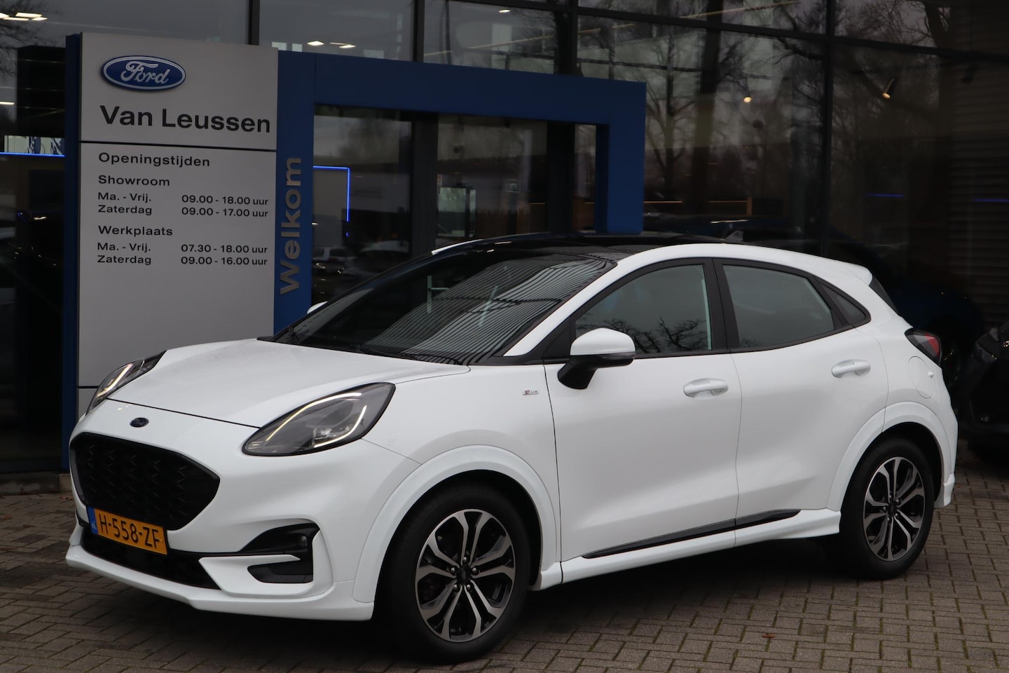Ford Puma - 125PK HYBRID ST-LINE B&O-AUDIO SCHUIFDAK P-SENSOREN 17" LM-VELGEN NAVI CRUISE - AutoWereld.nl