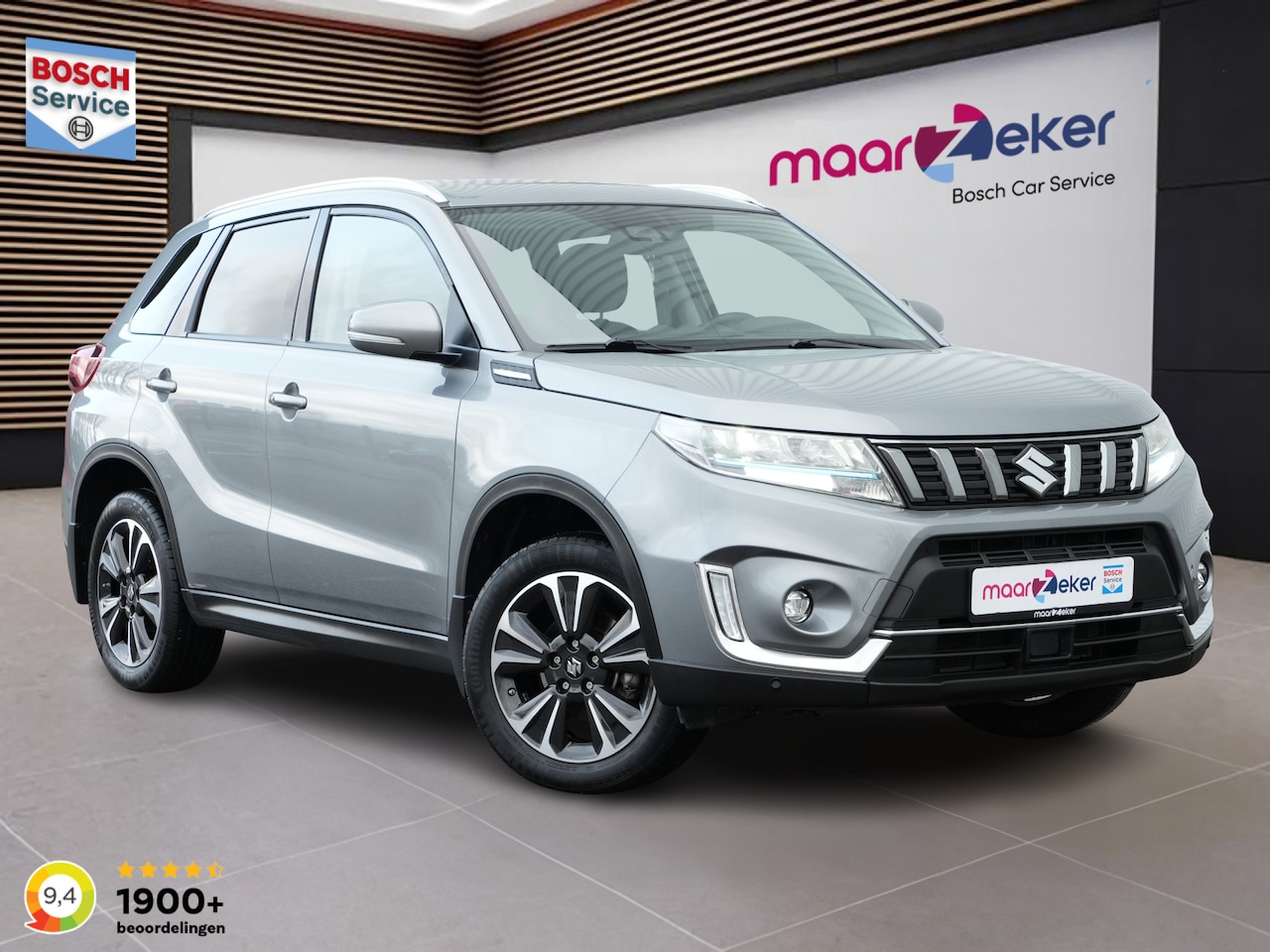 Suzuki Vitara - 1.5 Hybrid Style ✅Pano/Schuifdak✅Dodehoek✅Navi✅Camera✅Stoelverw.✅ - AutoWereld.nl