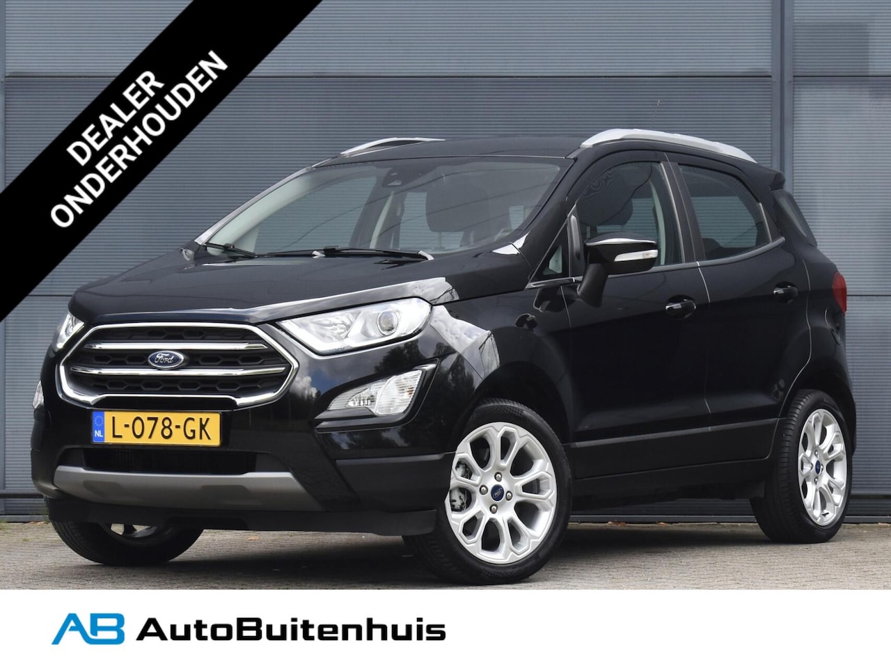 Ford EcoSport - 1.0 EcoBoost Titanium|1e Eigenaar|CLIMATE|CAMERA|CRUISE|CARPLAY|PDC - AutoWereld.nl