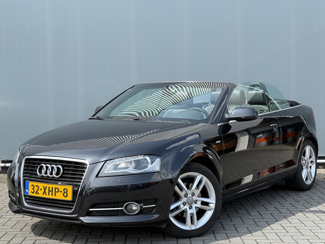 Audi A3 Cabriolet - BWJ 2012 1.8 TFSI 161 PK Ambition Pro Line S S-LINE | LEDER | CLIMA | NAVI | CRUISE | BLUE - AutoWereld.nl