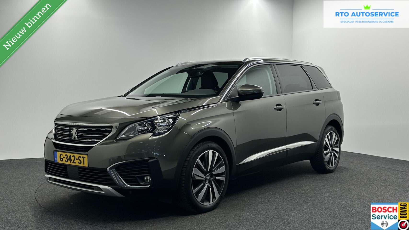 Peugeot 5008 - 1.2 PureTech Blue Lease Premium NAVI LM CAMERA. - AutoWereld.nl