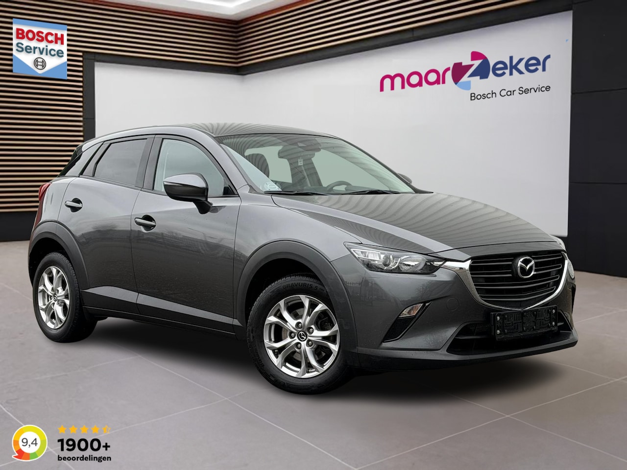 Mazda CX-3 - 2.0 SkyActiv-G 121pk ✅Navi✅Stoelverwarm.✅Camera✅Clima✅Lane Ass.✅Cruise✅Keyless✅ - AutoWereld.nl