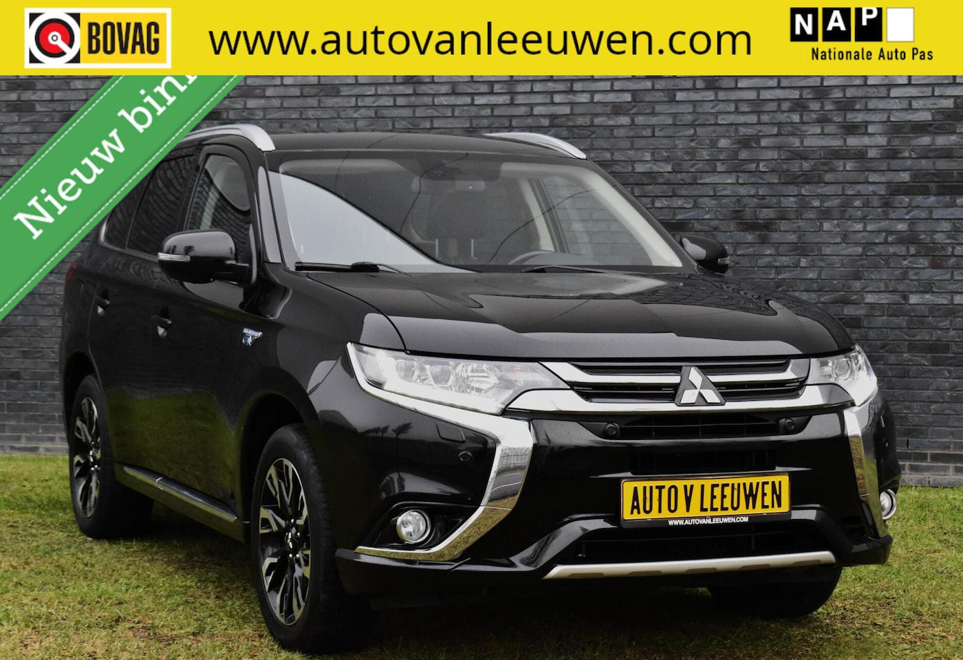 Mitsubishi Outlander - 2.0 PHEV Instyle+ ROCKFORD FOSGATE/LEDER/OPEN DAK/CAMERA/ETC.! - AutoWereld.nl
