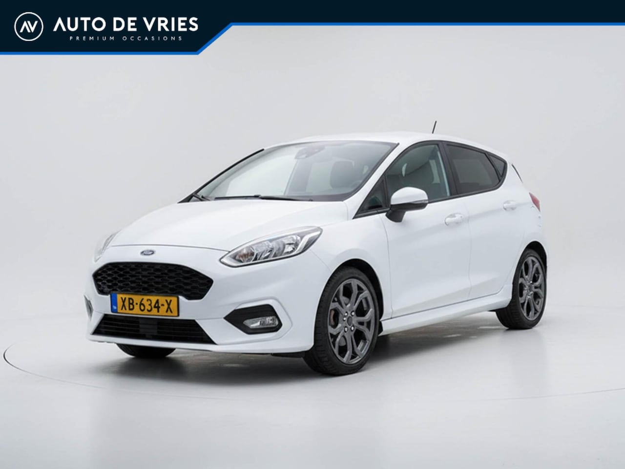 Ford Fiesta - 1.0 EcoBoost 100pk ST-Line 5drs. | Carplay | Privacy glass | Sportstoelen - AutoWereld.nl