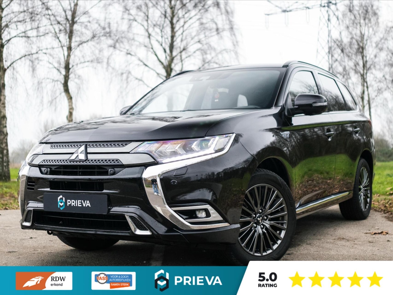 Mitsubishi Outlander - 2.4 PHEV S-Edition * PANO * DIAMOND-STITCH* - AutoWereld.nl