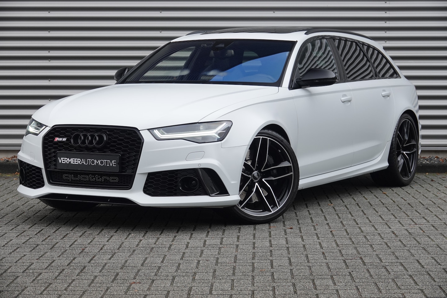 Audi RS6 - A6 Avant 4.0 TFSI quattro Pro Line Plus | Pano | Bose | Akrapovic | Mat | Soft Close | Mem - AutoWereld.nl
