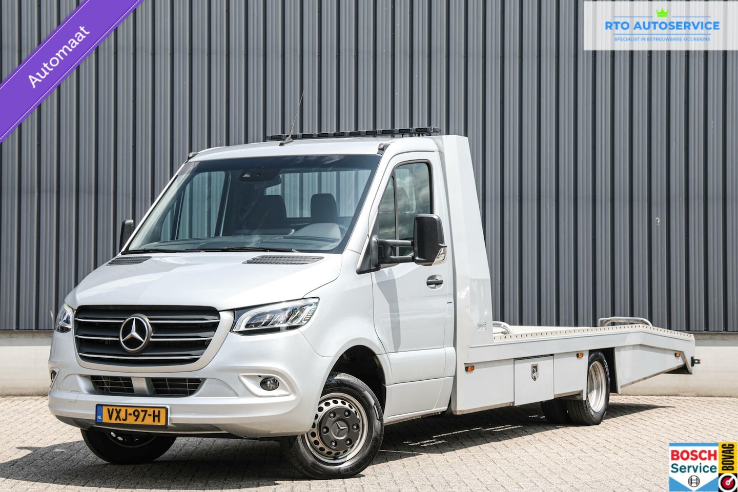 Mercedes-Benz Sprinter - bestel 519 1.9 CDI L3 Tijhof | OPRIJWAGEN | Luchtvering | Lier | Trekhaak | Breed Navi | C - AutoWereld.nl