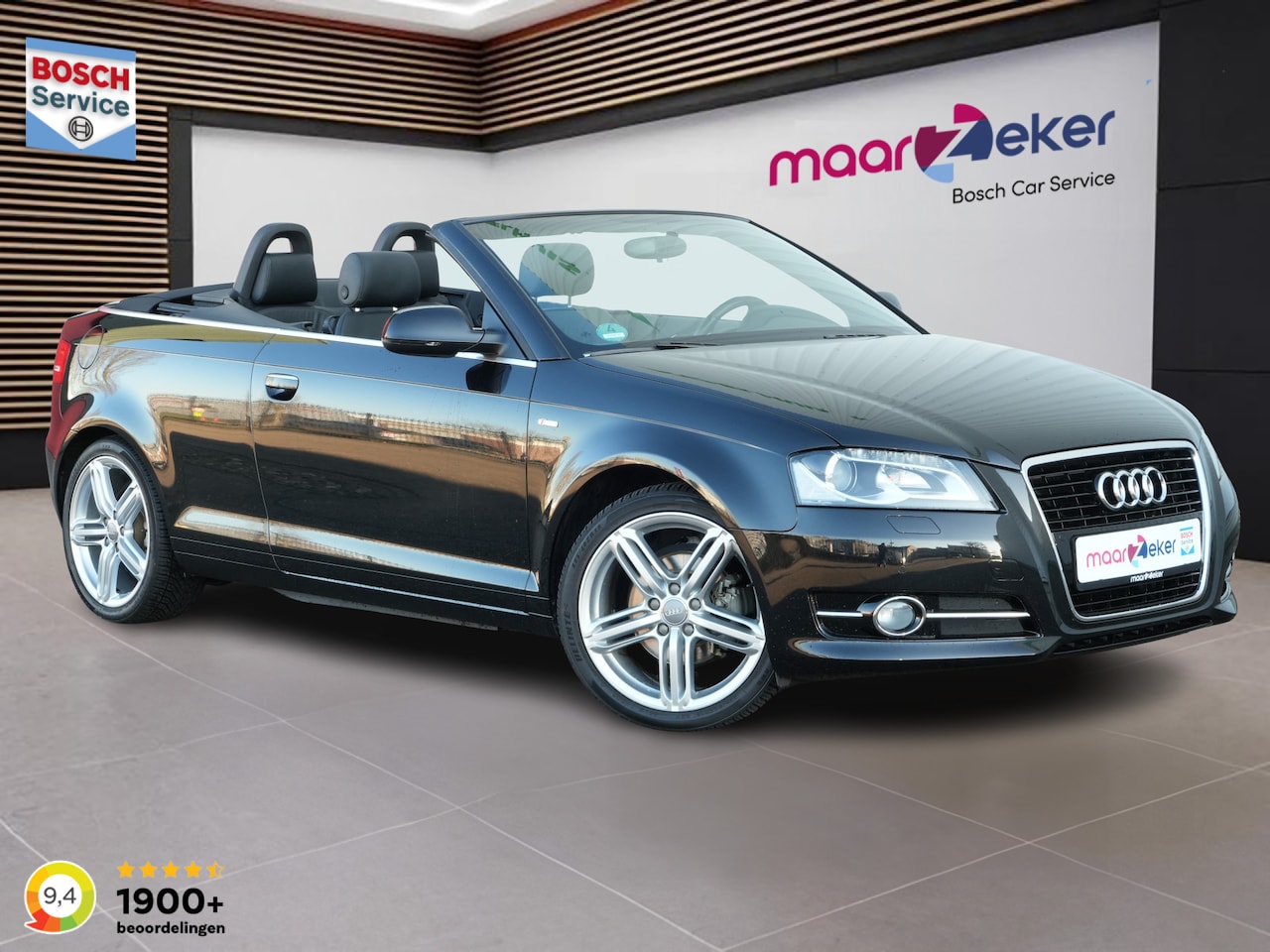 Audi A3 Cabriolet - 1.8 TFSI Ambition Pro Line S ✅All Season✅Stoelverw.✅Navi✅Clima✅S-Line✅Cruise✅ - AutoWereld.nl
