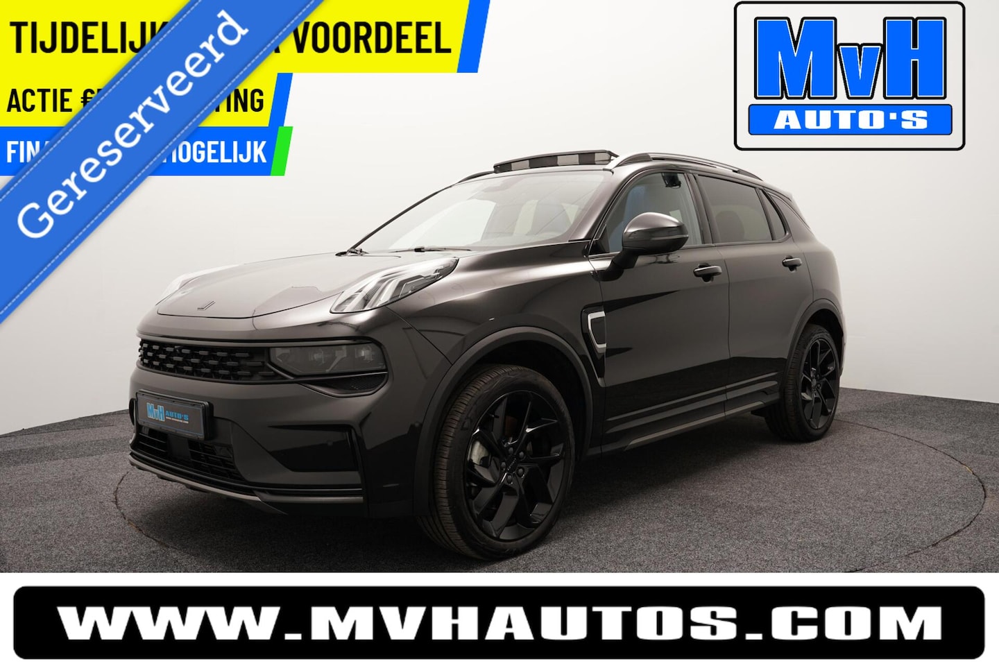 Lynk & Co 01 - 1.5 Hybride|FULL BLACK XL|ZWARTE.HEMEL|NAP - AutoWereld.nl