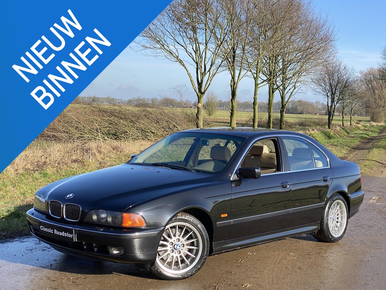 BMW 5-serie - 535i E39 V8 AUTOMAAT, LEDER, SCHUIFDAK - AutoWereld.nl