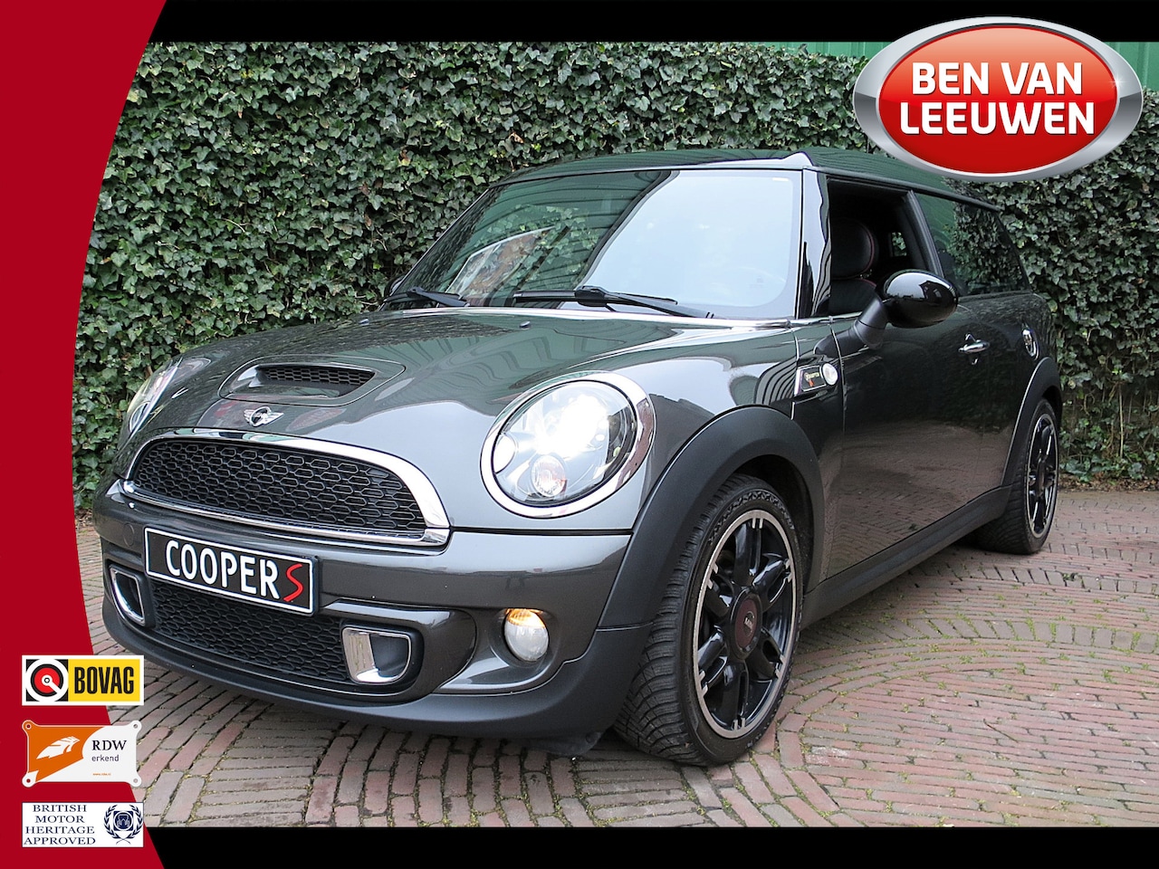 MINI Clubman - 1.6 Cooper S Hampton R55 LCI met Xenon, BT, Clima en 17" - AutoWereld.nl