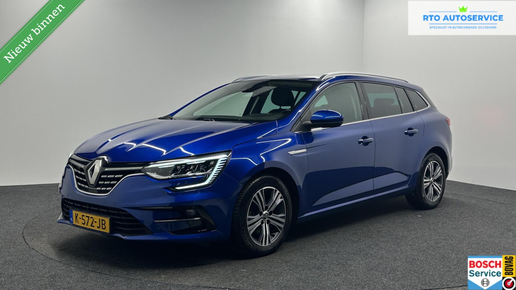Renault Mégane Estate - 1.3 TCe Intens HEAD UP NAVI CAMERA ECC CRUISE LM GROOT SCHERM. - AutoWereld.nl