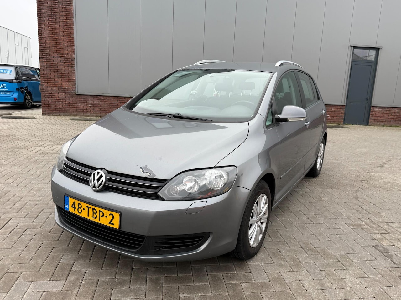 Volkswagen Golf Plus - 1.6 TDI Comfortline BlueMotion Clima Grijs 2012 - AutoWereld.nl
