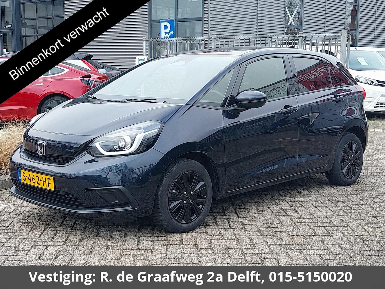 Honda Jazz - 1.5 e:HEV Elegance Black Edition | Apple Carplay & AndroidAUTO | Stoelverwarming | Adapt.C - AutoWereld.nl
