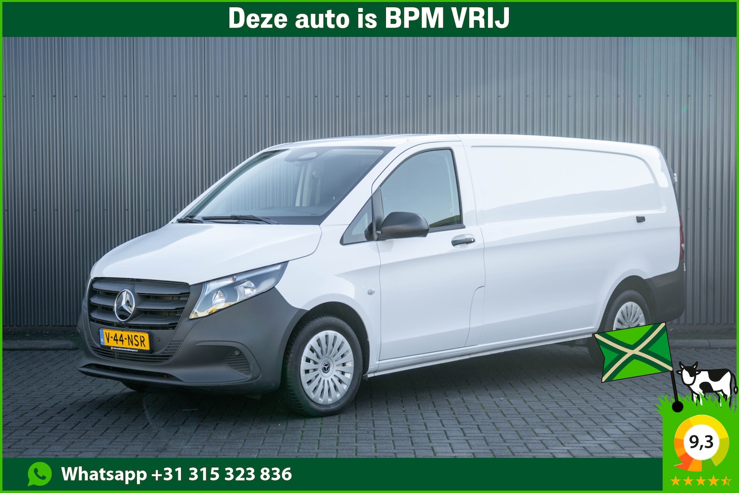 Mercedes-Benz Vito - 116 CDI L3 Pro | Facelift | 160 PK | Automaat | Mbux | Navi | Camera | Cruise | Airco - AutoWereld.nl