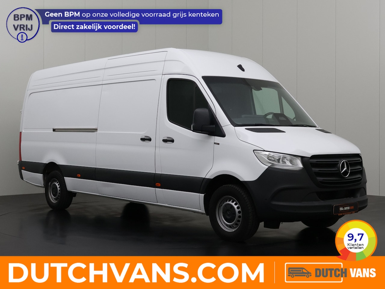 Mercedes-Benz Sprinter - 317CDi Automaat L3H2 Maxi Pro | 10" Multimedia | Camera | Betimmering | Airco | Cruise - AutoWereld.nl