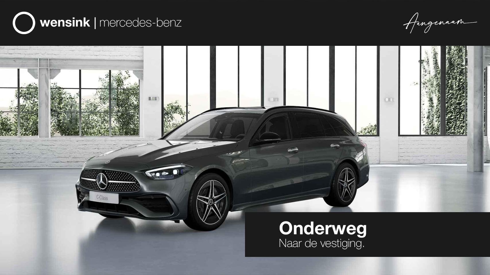 Mercedes-Benz C-klasse Estate - 300e Business Solution AMG | AMG Line Plus | Trekhaak | Head-up | Burmester | - AutoWereld.nl